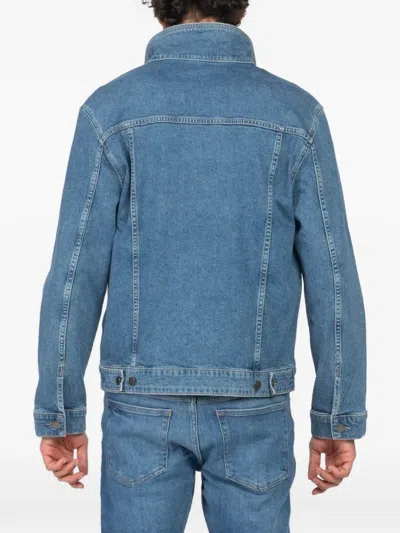 Dl1961 Vaughn Buttoned Denim Jacket In Blue