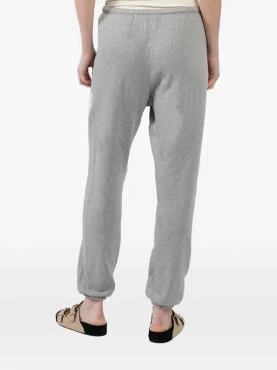 Freecity Heather Drawstring Track Pants In Gray