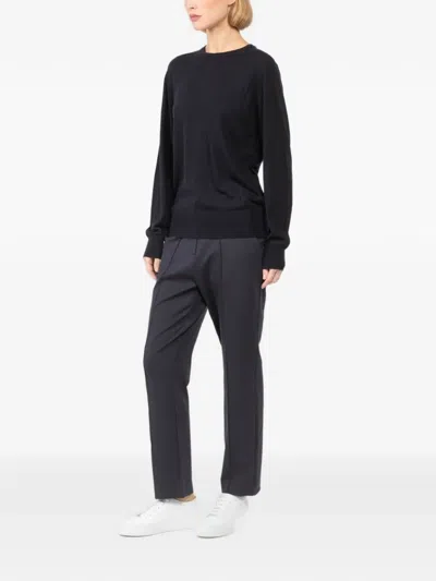 Patrick Assaraf Raglan Top In Blue