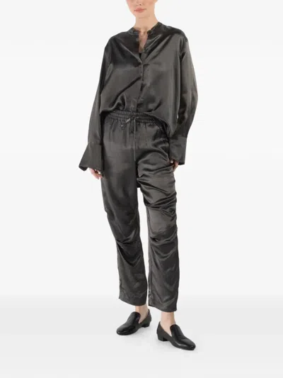 Nells Nelson Buttoned Shirt In Black