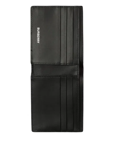 Burberry Checkered Two-fold Wallet In Multi