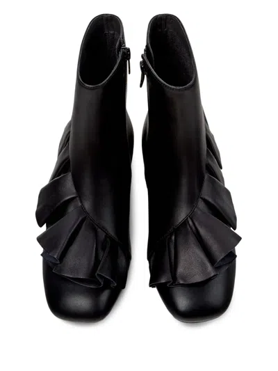 Camper Casi Myra Ankle Boots In Black