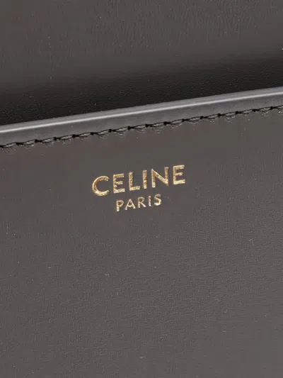 Pre-owned Celine 2010s 16 Sais Top-handle Handbag In Gray