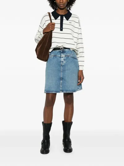 GZTAIGE 条纹POLO领上衣