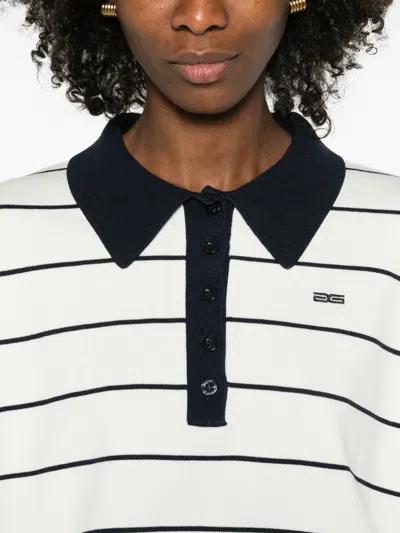 GZTAIGE 条纹POLO领上衣