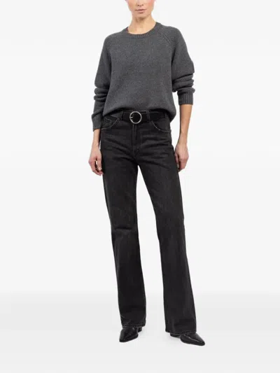 Nili Lotan Laurel Knitted Sweater In Gray