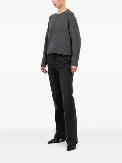 Nili Lotan Laurel Knitted Sweater In Gray