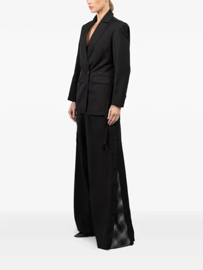 Isabel Benenato Wool Jacket In Black