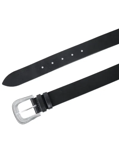 Barbara Bui Buckle Belt In Black