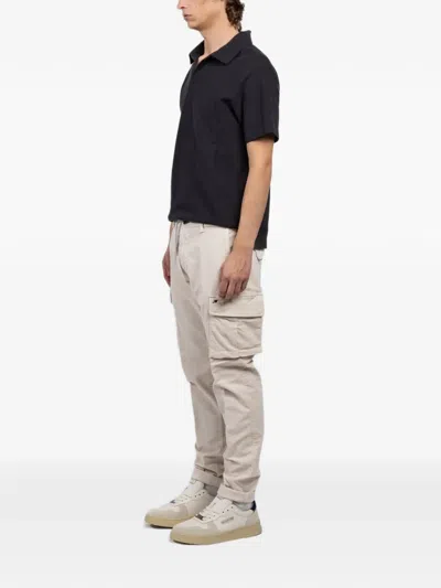 Mason's Chile Drawstring Cargo Pants In Neutral