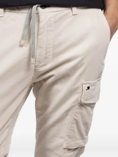 Mason's Chile Drawstring Cargo Pants In Neutral