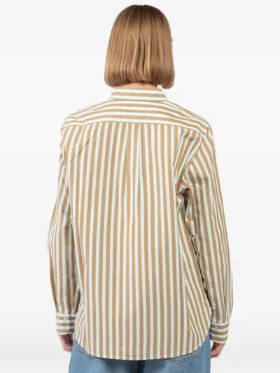 BEAU 条纹排扣衬衫