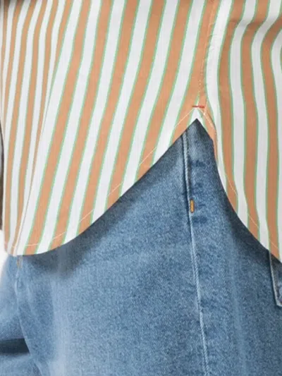 BEAU 条纹排扣衬衫