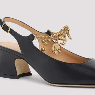 Chloé Charms Pumps In Black