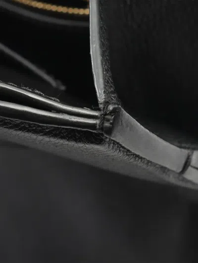 Pre-owned Louis Vuitton 2017 Cour Marly Mm Satchel In Black