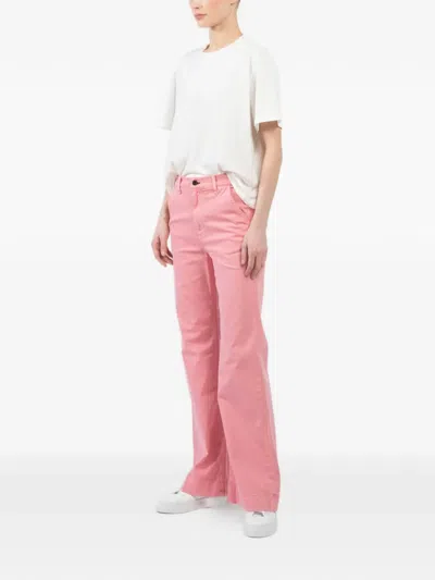 Askk Ny Washed Trousers In Pink