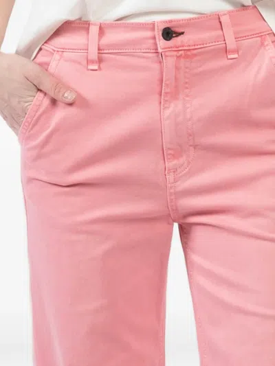 Askk Ny Washed Trousers In Pink