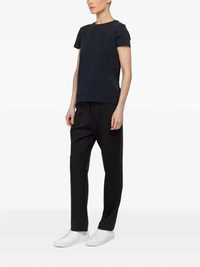 Patrick Assaraf Crew-neck T-shirt In Blue