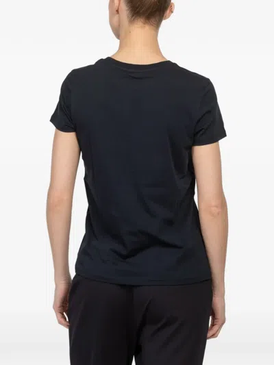 Patrick Assaraf Crew-neck T-shirt In Blue