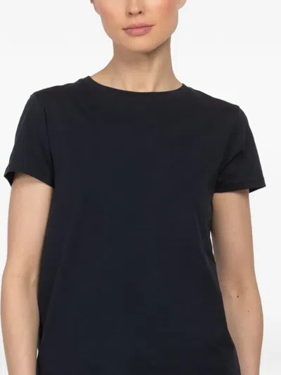 Patrick Assaraf Crew-neck T-shirt In Blue