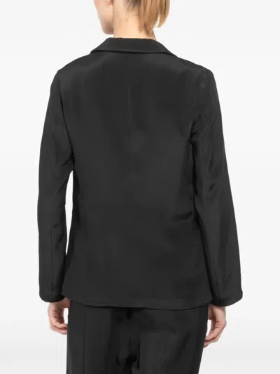 Peter Cohen Ian Single-button Blazer In Black