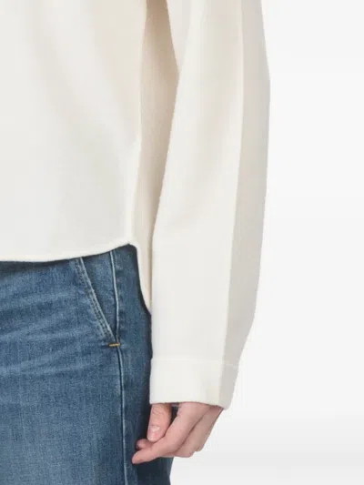 Oyuna Buttoned Cardigan In White