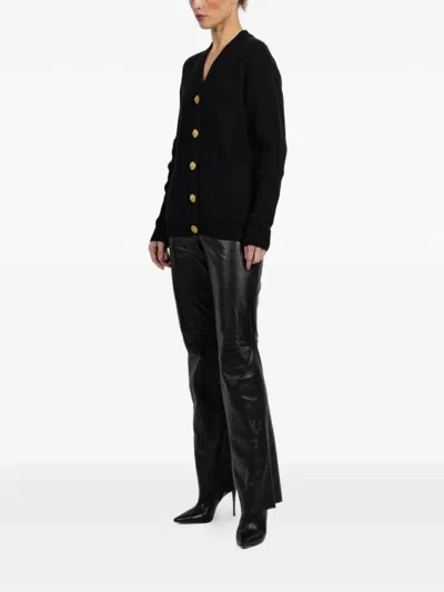 Balmain Buttoned Cardigan In Multi