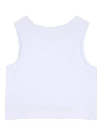 Givenchy Ribbed Top In White
