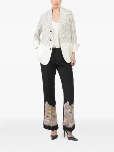 Ibrigu Striped Jacket In Multi