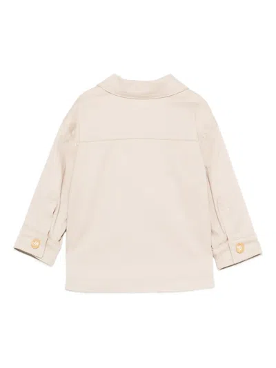 Balmain Flap-pocket Jacket In Neutral