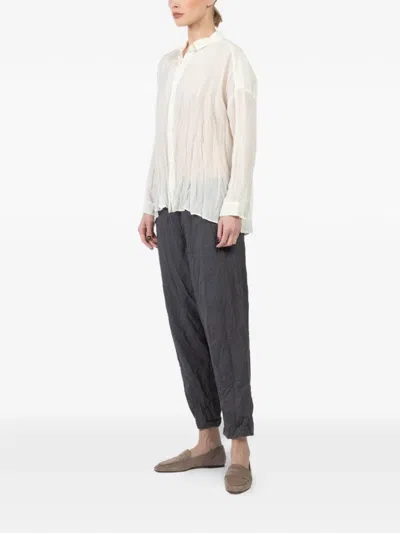 Pas De Calais Buttoned Shirt In White