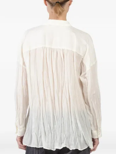 Pas De Calais Buttoned Shirt In White