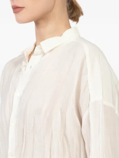 Pas De Calais Buttoned Shirt In White