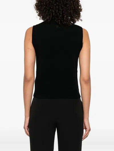 Ermanno Polyamide Gilet In Black