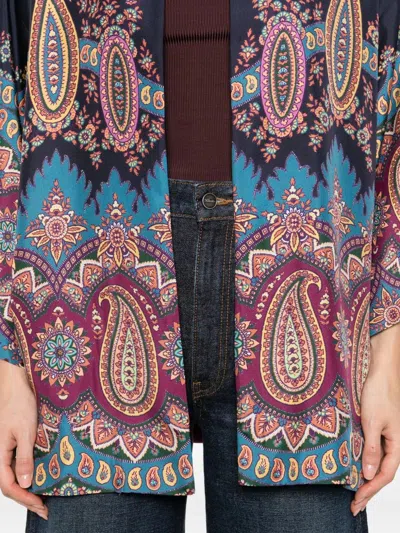 Etro Jacket In Multi