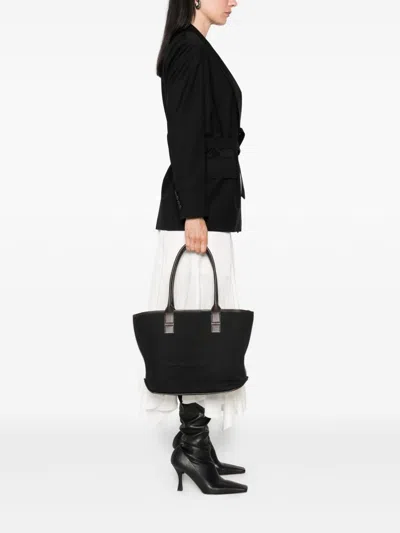 Hogan Script Small Tote Bag In Pattern