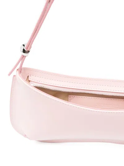 Jacquemus Adjustable Strap Rectangular Shoulder Bag In Pink