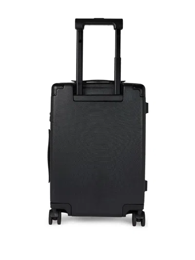 Karl Lagerfeld Hard-shell Cabin Suitcase In Black