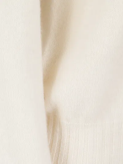 Drumohr Crew Neck Sweater In White