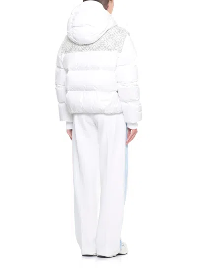 Casablanca Ski Down Jacket In White