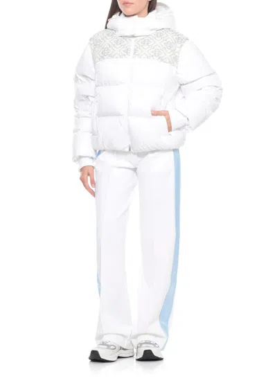 Casablanca Ski Down Jacket In White