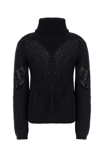 Our Legacy Wool Turtleneck Sweater Long Sleeves In Black