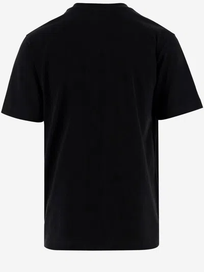 Jacquemus Logo-patch Cotton T-shirt In Black