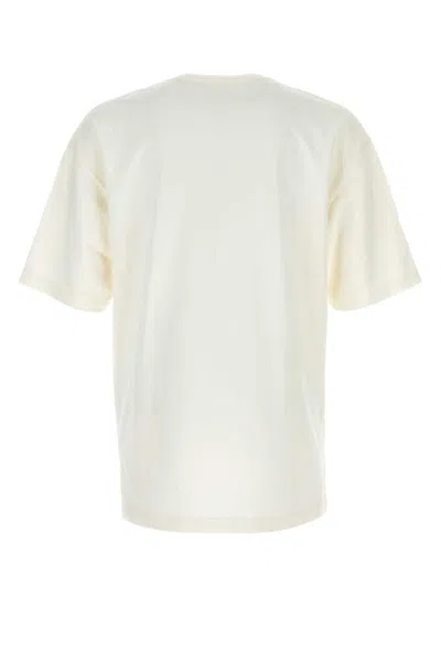 Lemaire Oversized Cotton T-shirt Chest Pocket In White