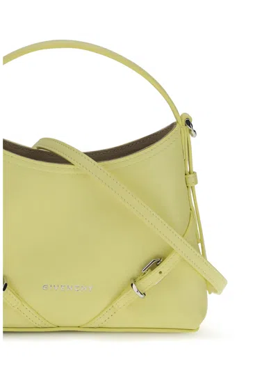 Givenchy Mini Voyou Embossed-logo Tote Bag In Black