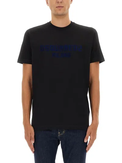 Dsquared2 Dsquared T Shirt With Logo In Black