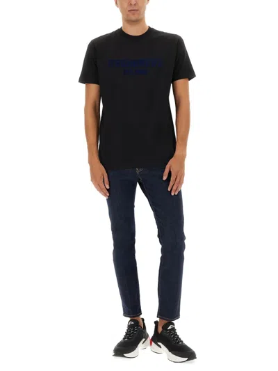 Dsquared2 Dsquared T Shirt With Logo In Black