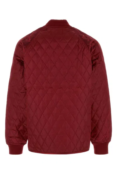 Carhartt Alumni Liner Quilted Ribbed Cuffs Front Pockets In Red