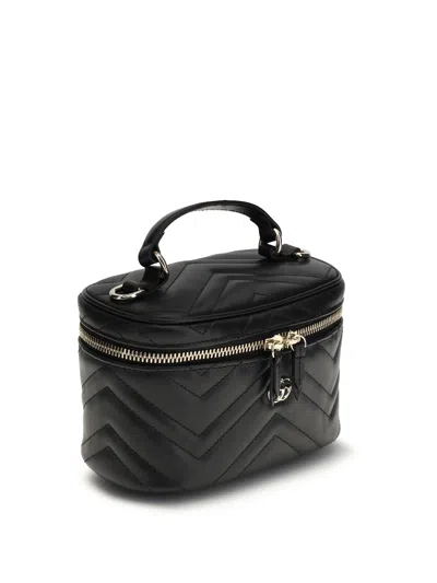 Gucci Vanity Mini Shoulder Bag In Black