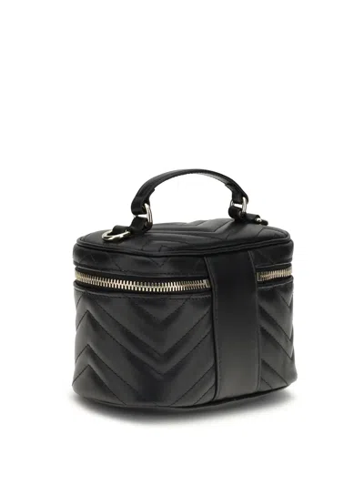 Gucci Vanity Mini Shoulder Bag In Black